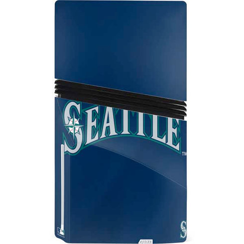 MLB Seattle Mariners Alternate/Away Jersey PS5 Pro Disk Console Skin