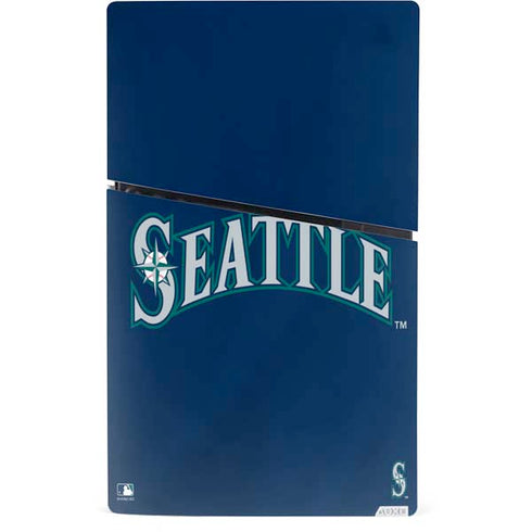 MLB Seattle Mariners Alternate/Away Jersey PS5 Slim Digital Edition Console Skin