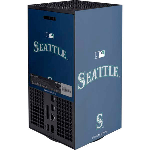 MLB Seattle Mariners Alternate/Away Jersey XBox Series X Digital Edition Console Skin