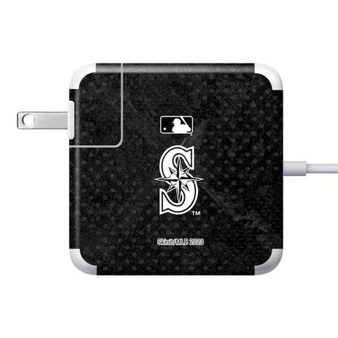 MLB Seattle Mariners Dark Wash 85W Power Adapter (15 and 17 inch MacBook Pro Charger) Skin