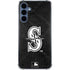 MLB Seattle Mariners Dark Wash Galaxy A35 5G Clear Case