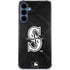 MLB Seattle Mariners Dark Wash Galaxy A55 5G Clear Case