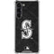 MLB Seattle Mariners Dark Wash Galaxy S24 FE Clear Case