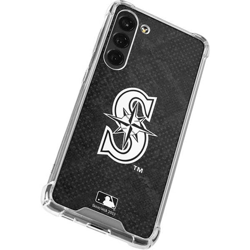 MLB Seattle Mariners Dark Wash Galaxy S24 FE Clear Case