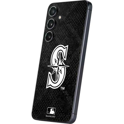 MLB Seattle Mariners Dark Wash Galaxy S25 Skin