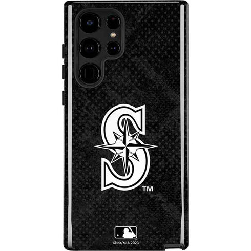 MLB Seattle Mariners Dark Wash Galaxy S25 Ultra Impact Case