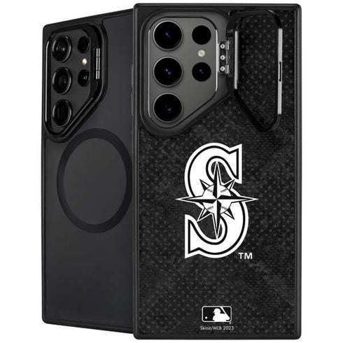 MLB Seattle Mariners Dark Wash Galaxy S25 Ultra Kickstand Case