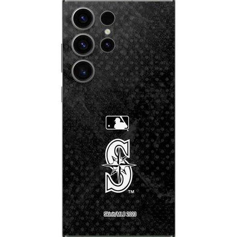 MLB Seattle Mariners Dark Wash Galaxy S25 Ultra Skin
