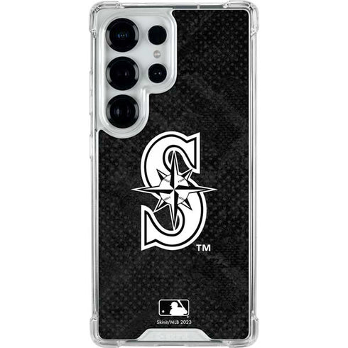 MLB Seattle Mariners Dark Wash Galaxy S25 Ultra Clear Case