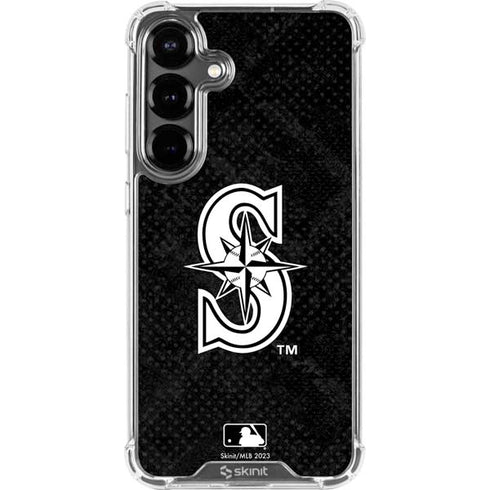 MLB Seattle Mariners Dark Wash Galaxy S26 Clear Case