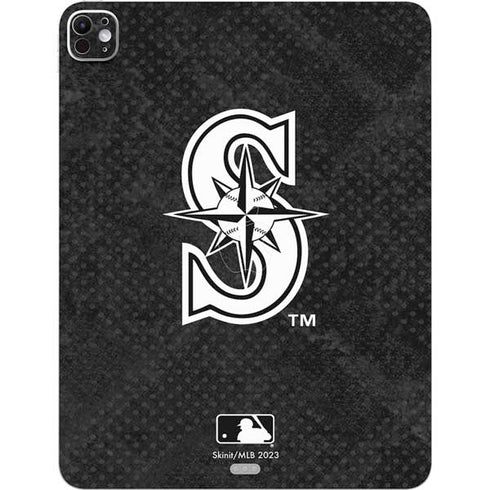 MLB Seattle Mariners Dark Wash iPad Pro 13in M4 (2024) Skin