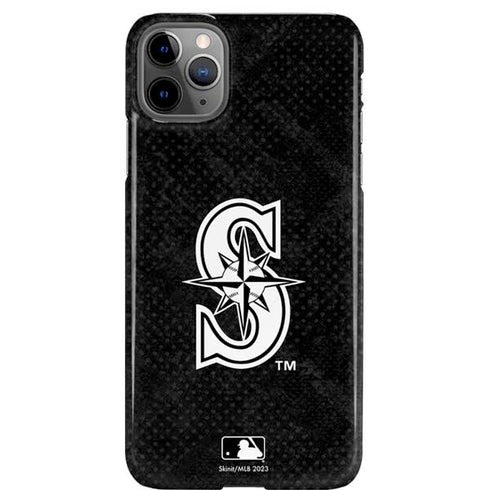 MLB Seattle Mariners Dark Wash iPhone Cases