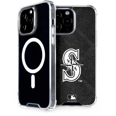 MLB Seattle Mariners Dark Wash iPhone Cases