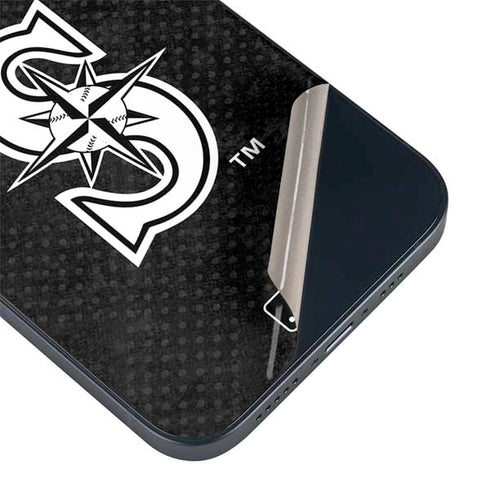 MLB Seattle Mariners Dark Wash iPhone Skins