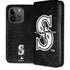 MLB Seattle Mariners Dark Wash iPhone 15 Pro Folio Case