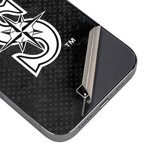 MLB Seattle Mariners Dark Wash iPhone 15 Pro Max Skin