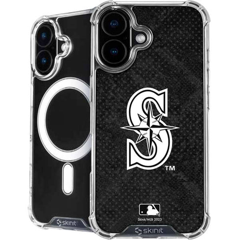 MLB Seattle Mariners Dark Wash iPhone 16 MagSafe Case