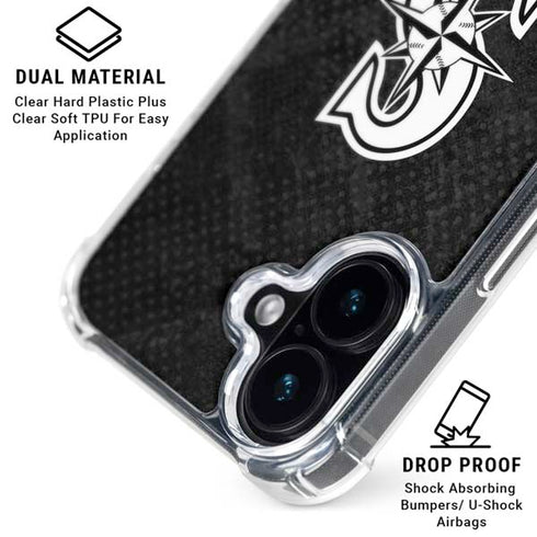 MLB Seattle Mariners Dark Wash iPhone 16 MagSafe Case