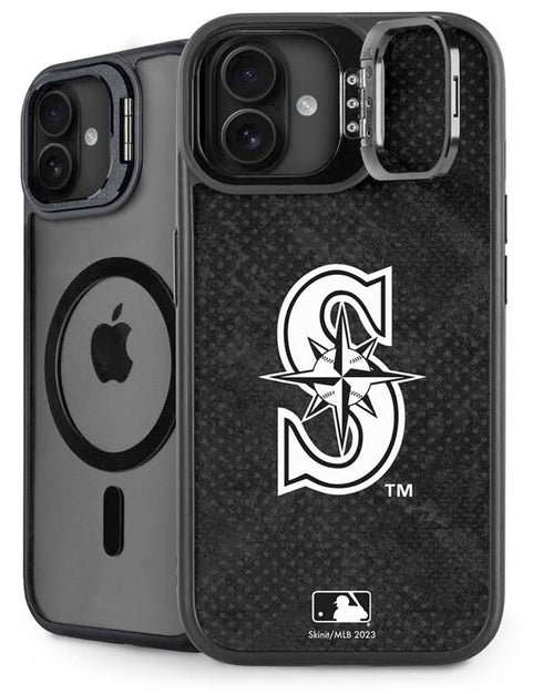 MLB Seattle Mariners Dark Wash iPhone 16 Plus Kickstand Case