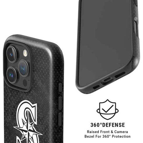 MLB Seattle Mariners Dark Wash iPhone 16 Pro Max Magsafe Impact Case