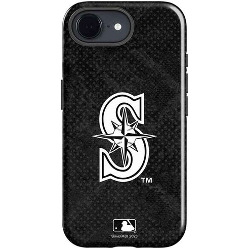 MLB Seattle Mariners Dark Wash iPhone 16e Impact Case