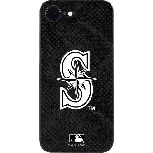 MLB Seattle Mariners Dark Wash iPhone 16e Skin