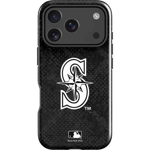 MLB Seattle Mariners Dark Wash iPhone 18 Pro Impact Case
