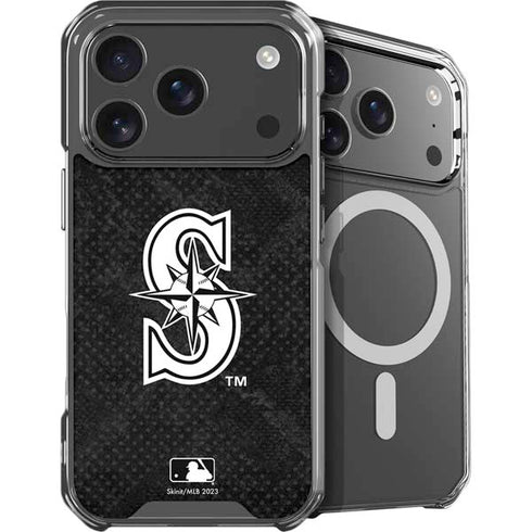MLB Seattle Mariners Dark Wash iPhone 18 Pro Max MagSafe Case