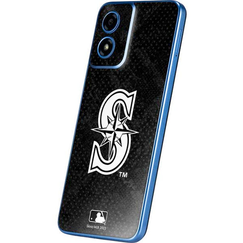 MLB Seattle Mariners Dark Wash Moto G Play 4G (2024) Skin