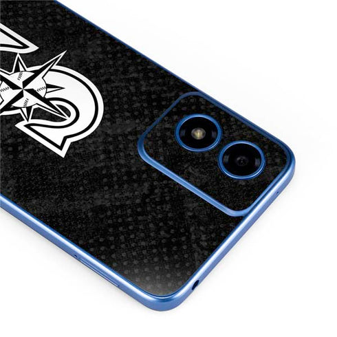 MLB Seattle Mariners Dark Wash Moto G Play 4G (2024) Skin