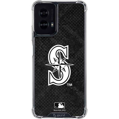 MLB Seattle Mariners Dark Wash Moto G Power 5G (2024) Clear Case