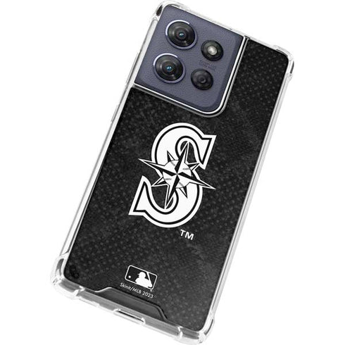 MLB Seattle Mariners Dark Wash Moto G Power 5G (2025) Clear Case