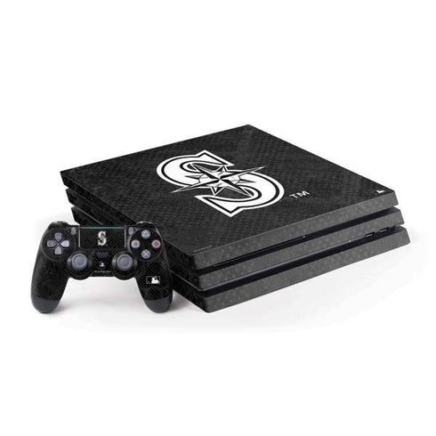 MLB Seattle Mariners Dark Wash PlayStation PS4 Skins
