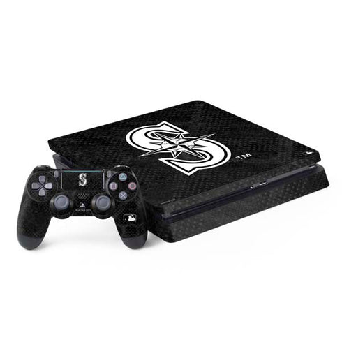 MLB Seattle Mariners Dark Wash PlayStation PS4 Skins