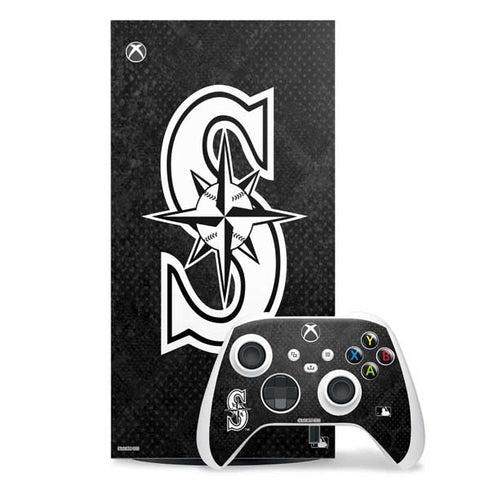 MLB Seattle Mariners Dark Wash Xbox Series X Skins