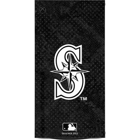 MLB Seattle Mariners Dark Wash XBox Series X Digital Edition Console Skin