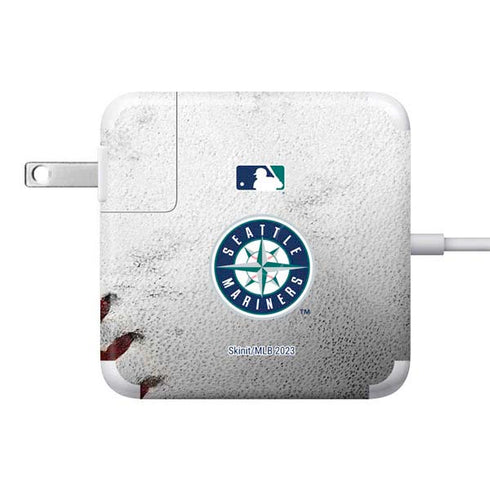 MLB Seattle Mariners Game Ball 85W Power Adapter (15 and 17 inch MacBook Pro Charger) Skin