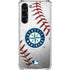 MLB Seattle Mariners Game Ball Galaxy S24 FE Clear Case