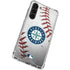 MLB Seattle Mariners Game Ball Galaxy S24 FE Clear Case