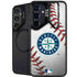 MLB Seattle Mariners Game Ball Galaxy S24 FE Kickstand Case