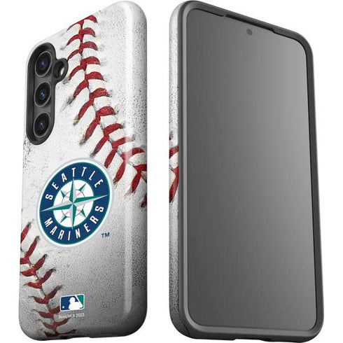 MLB Seattle Mariners Game Ball Galaxy S25 Impact Case