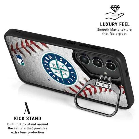 MLB Seattle Mariners Game Ball Galaxy S24 Kickstand Case