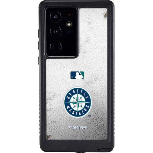 MLB Seattle Mariners Game Ball Galaxy S24 Ultra Waterproof Case