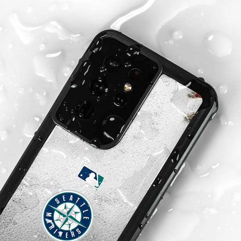 MLB Seattle Mariners Game Ball Galaxy S24 Ultra Waterproof Case
