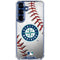 MLB Seattle Mariners Game Ball Galaxy S25 Plus Clear Case