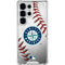 MLB Seattle Mariners Game Ball Galaxy S25 Ultra Clear Case