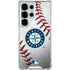 MLB Seattle Mariners Game Ball Galaxy S25 Ultra Clear Case