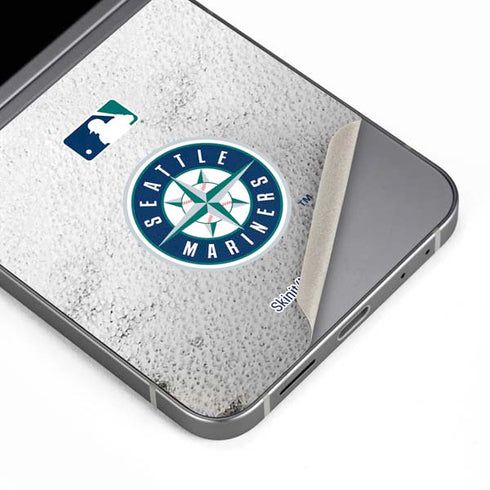 MLB Seattle Mariners Game Ball Galaxy Z Flip6 Skin
