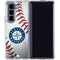 MLB Seattle Mariners Game Ball Galaxy Z Fold5 5G Clear Case