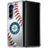 MLB Seattle Mariners Game Ball Galaxy Z Fold5 5G Clear Case